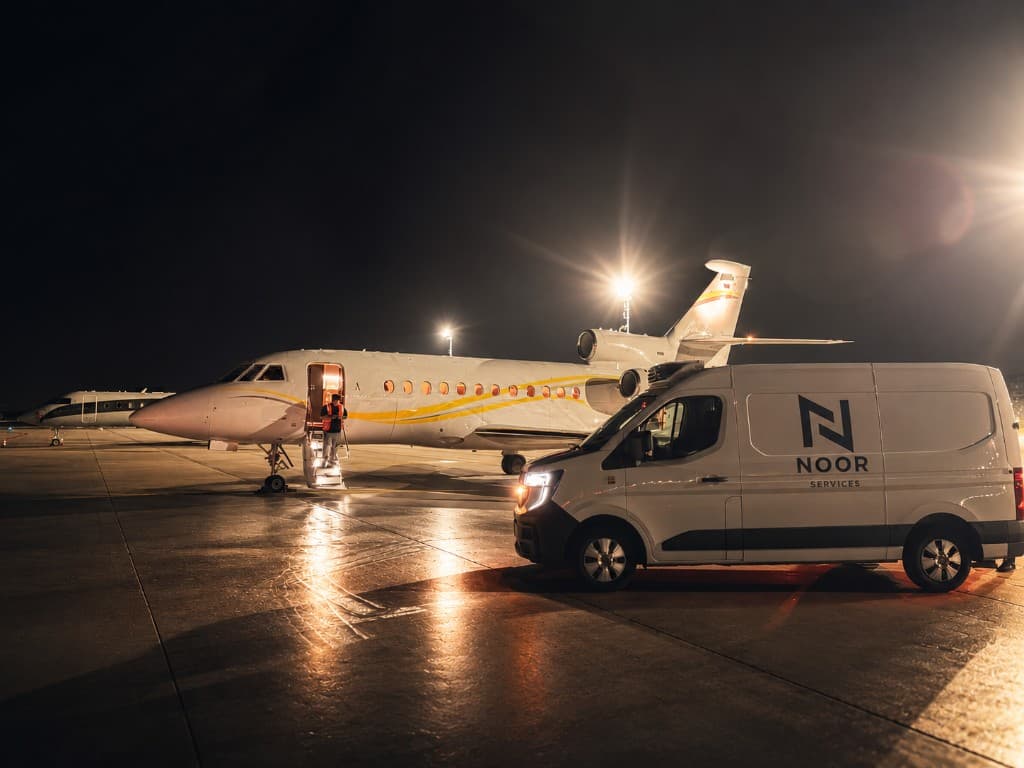 Noor Services VIP private jet catering
